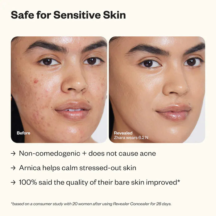 Kosas 
Mini Revealer Super Creamy + Brightening Concealer with Caffeine and Hyaluronic Acid