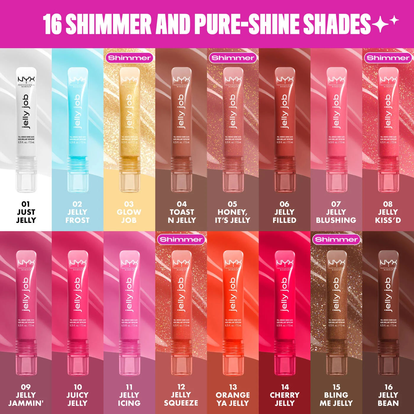 NYX JELLY JOB FULL-BODIED HIGH SHINE GLOSS