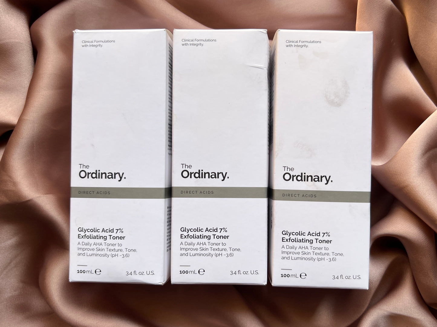 The Ordinary 
Glycolic Acid 7% Exfoliating and Brightening Daily Toner