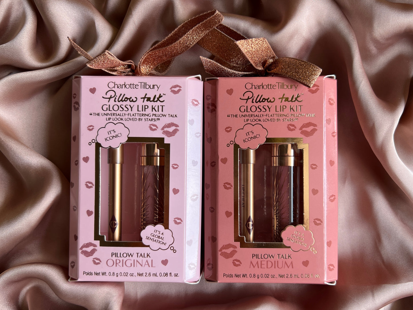 Charlotte Tilbury 
Mini Pillow Talk Glossy Lip Duos