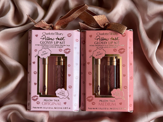 Charlotte Tilbury 
Mini Pillow Talk Glossy Lip Duos
