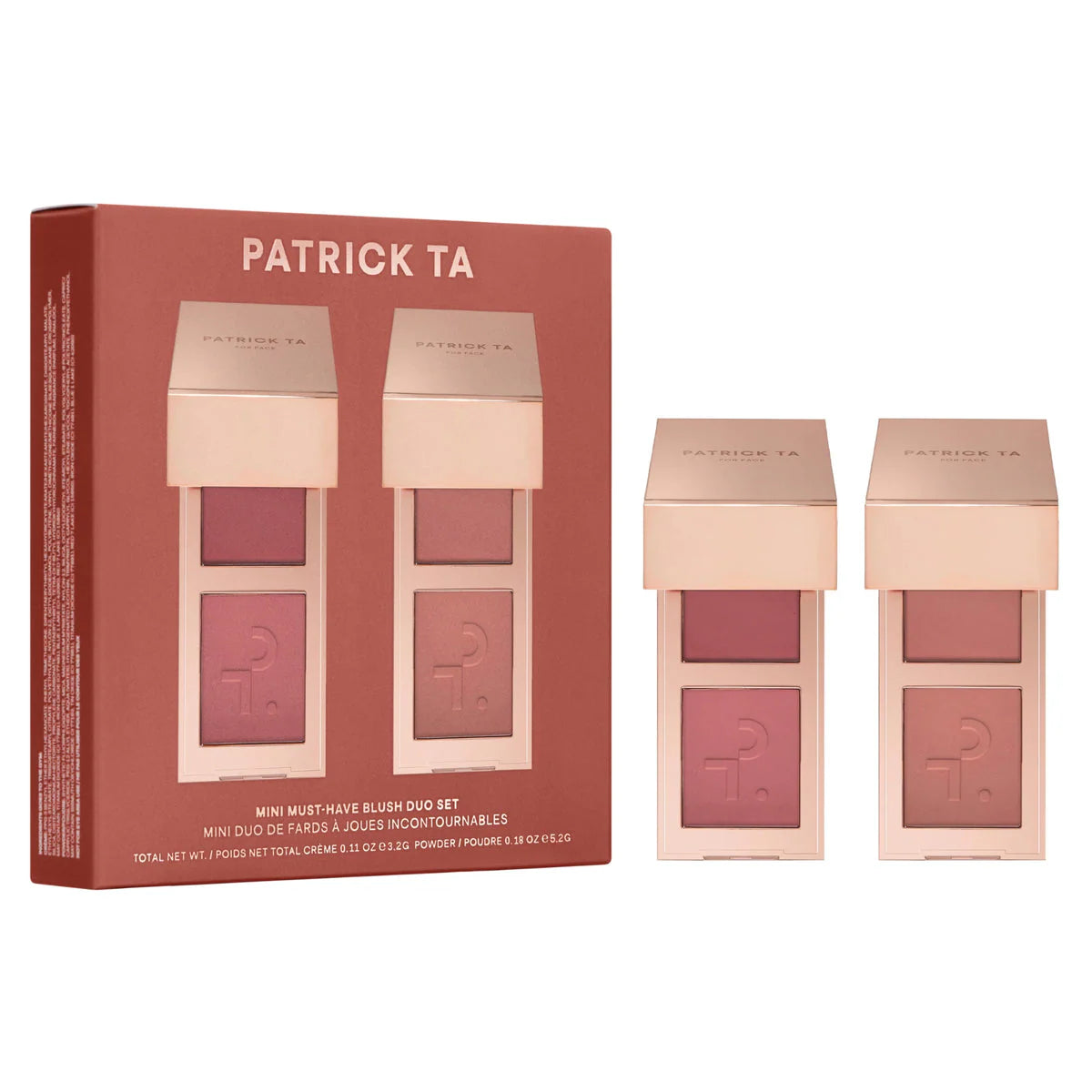 PATRICK TA MINI BLUSH DUO SET (sold seperately)