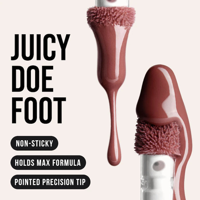 HUDA BEAUTY 
Faux Filler Shiny Non-Sticky Lip Gloss