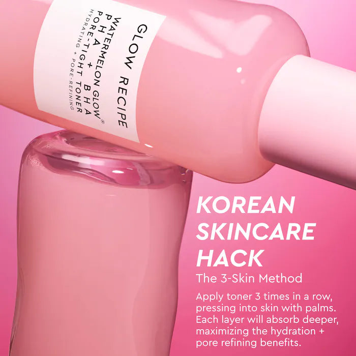 Glow Recipe 
Watermelon Glow PHA + BHA Pore-Tight Toner