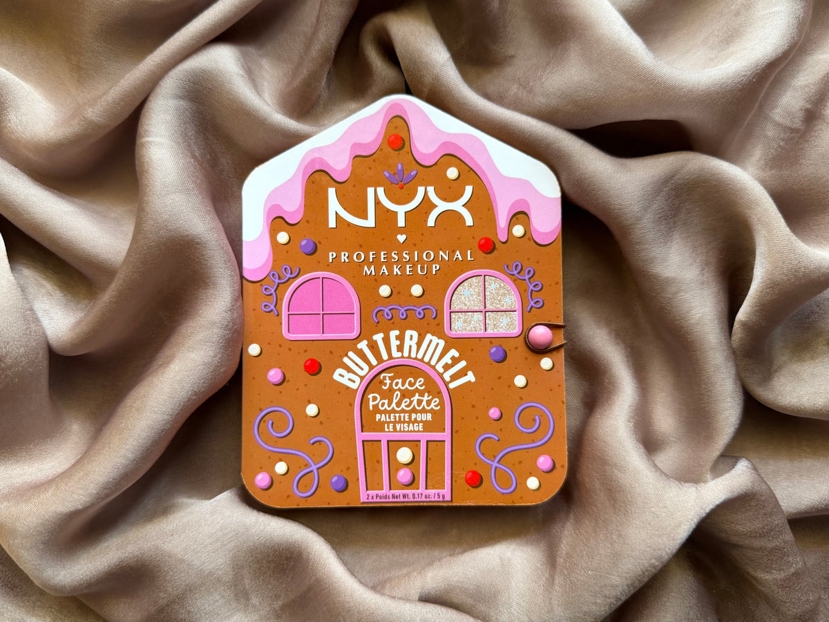 NYX DUO BLUSH & HIGHLIGHTER - GINGERBADDIES LAND PALETTE
