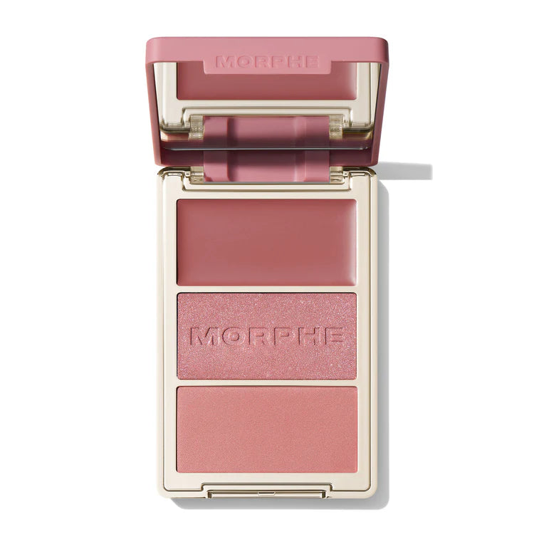 MORPHE CHEEK THRILLS MULTI-FINISH FACE TRIO