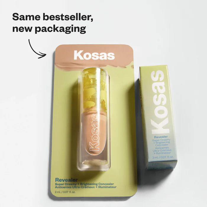 Kosas 
Mini Revealer Super Creamy + Brightening Concealer with Caffeine and Hyaluronic Acid