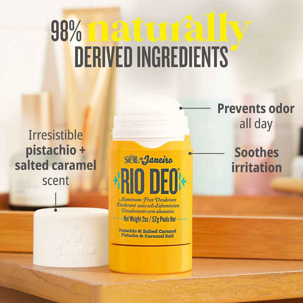 Sol de Janeiro 
Rio Deo Aluminum-Free Refillable Deodorant Cheirosa '62