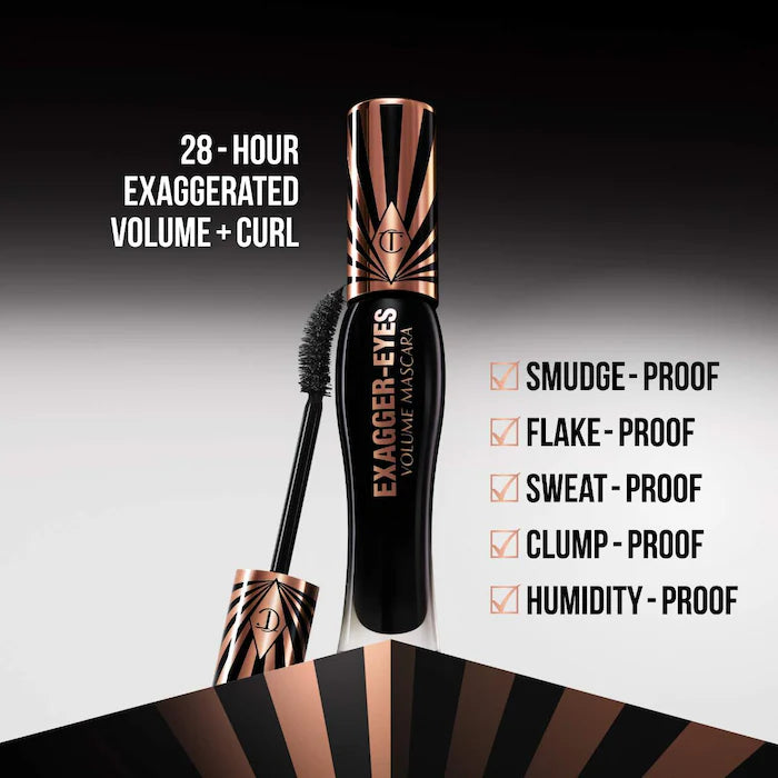 Charlotte Tilbury 
Exagger-eyes Volumizing and Curling Mascara
