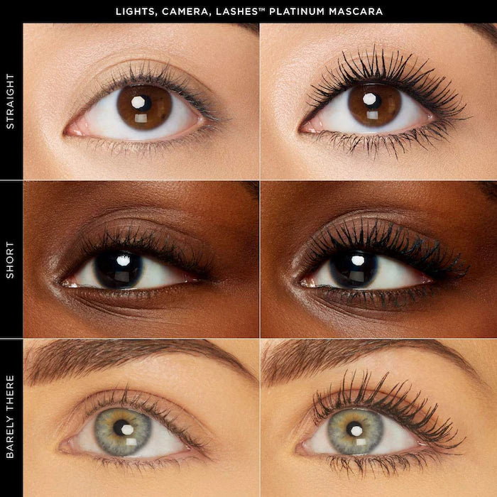 tarte 
lights, camera, lashes™ 4-in-1 volumizing & conditioning platinum mascara