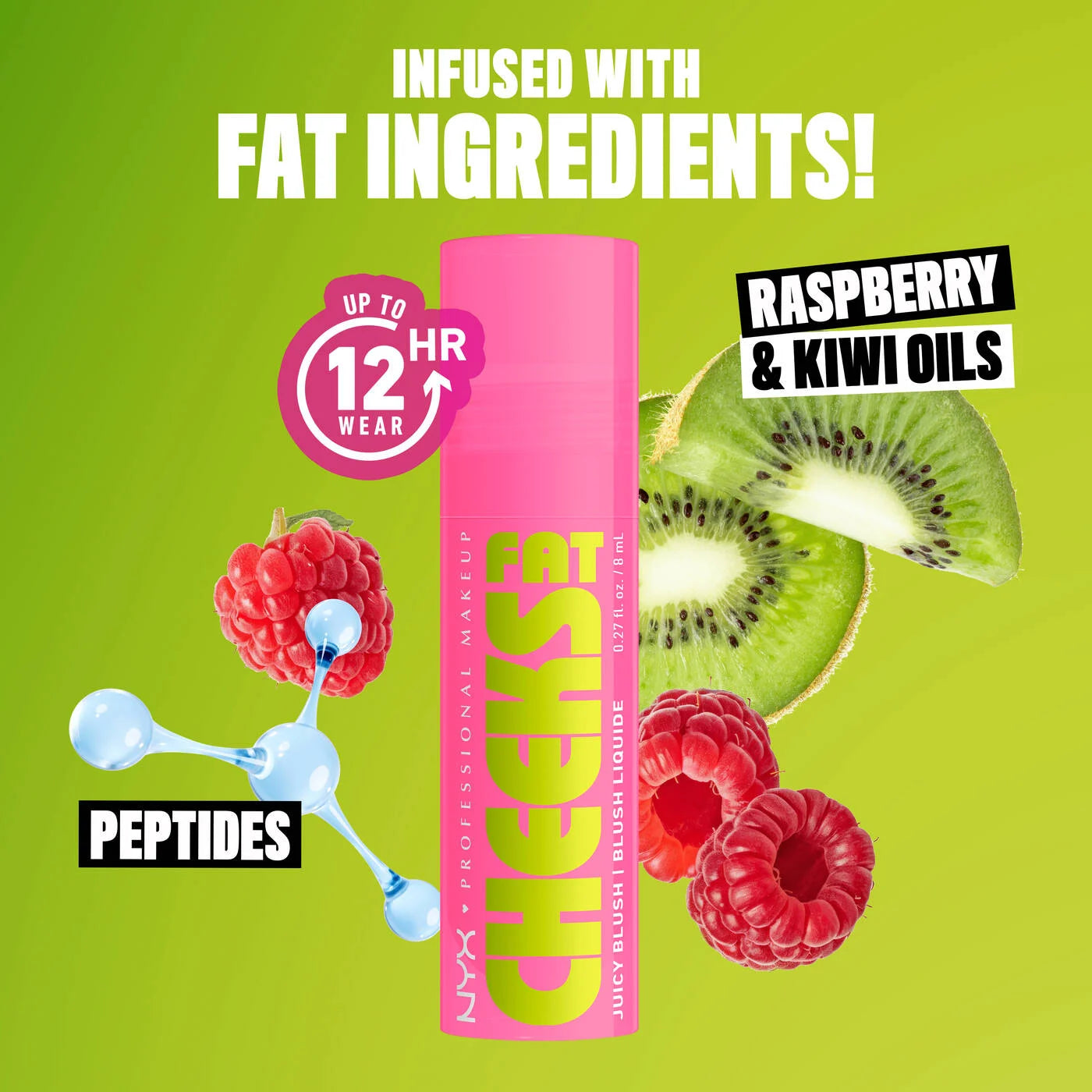 NYX FAT CHEEKS JUICY LIQUID BLUSH