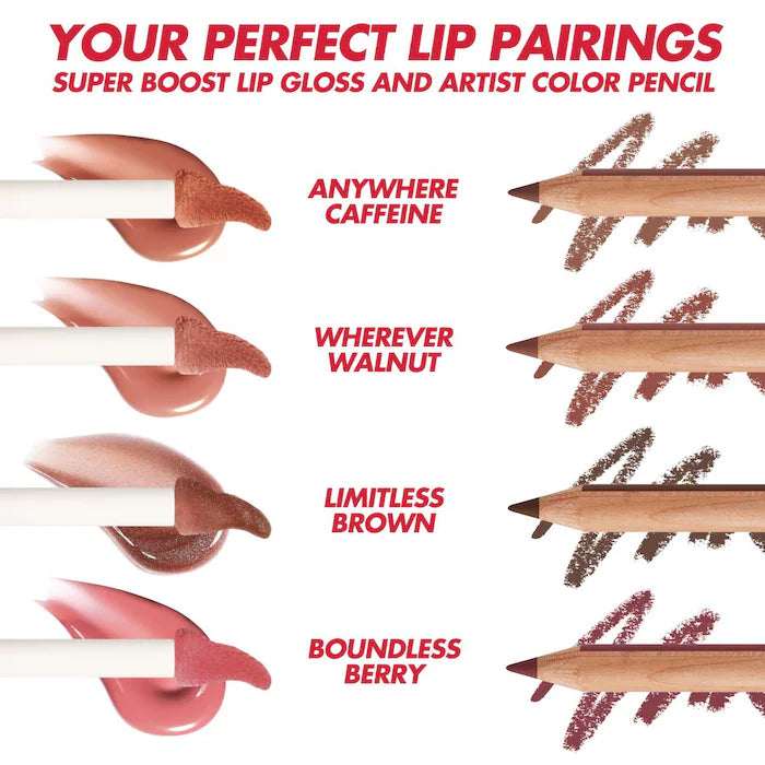 MAKE UP FOR EVER 
Super Boost Moisturizing & Plumping Lip Gloss