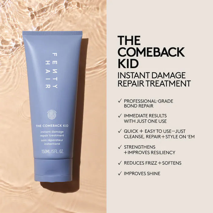 Fenty Beauty by Rihanna 
The Comeback Kid Instant Damage Repair Hair Treatment