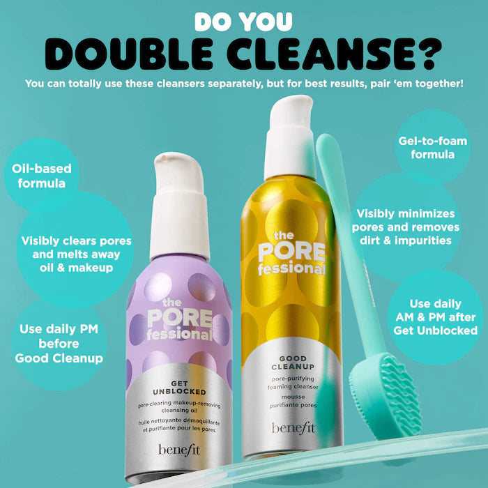 Benefit Cosmetics 
The POREfessional Good Cleanup Foaming Cleanser