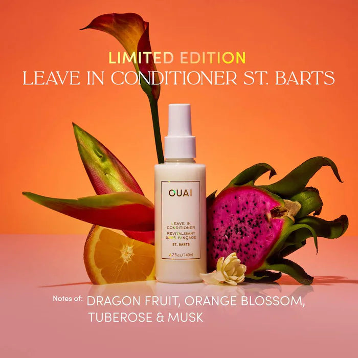 OUAI 
St. Barts Detangling and Frizz Fighting Leave in Conditioner