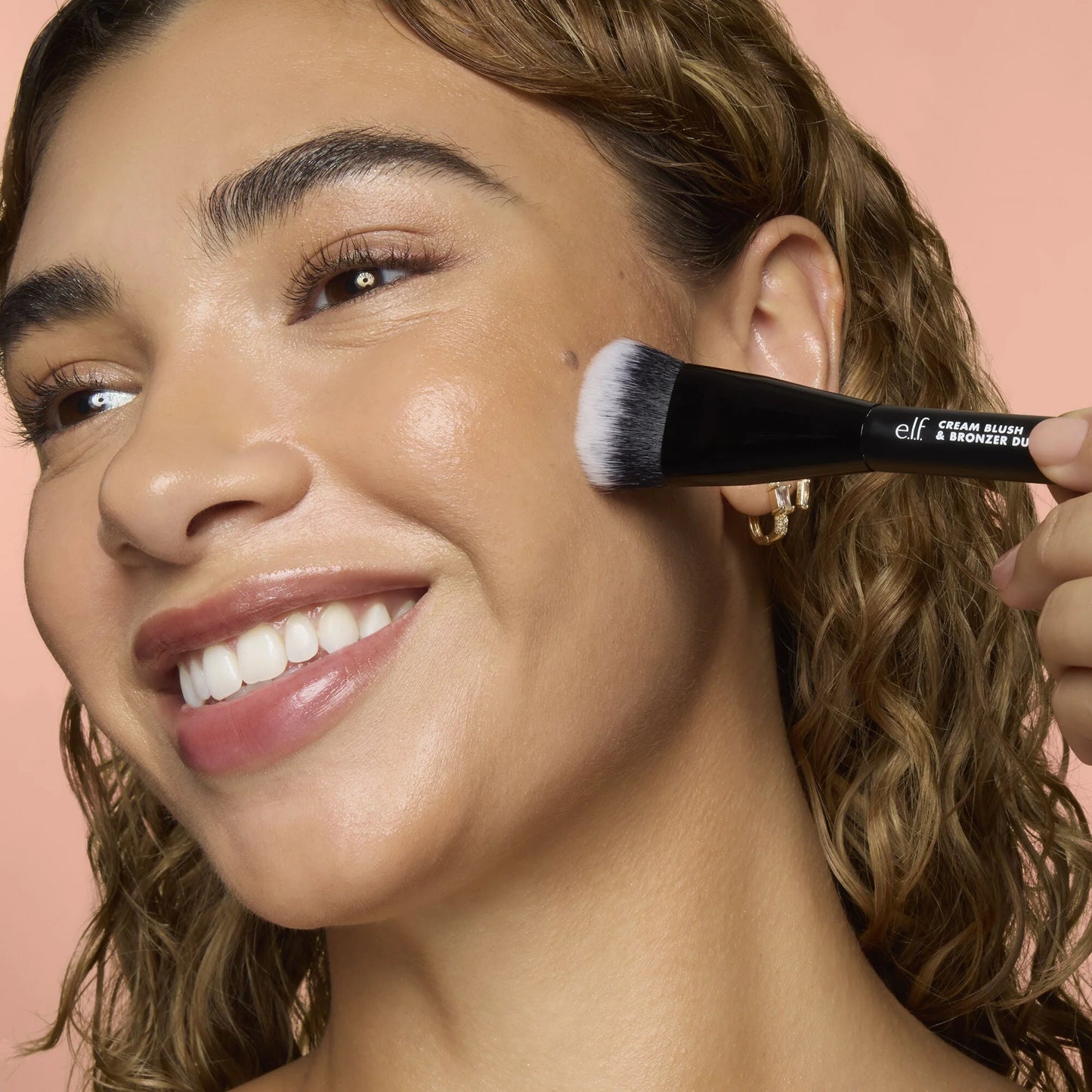 Elf Cream Blush & Bronzer Duo Brush