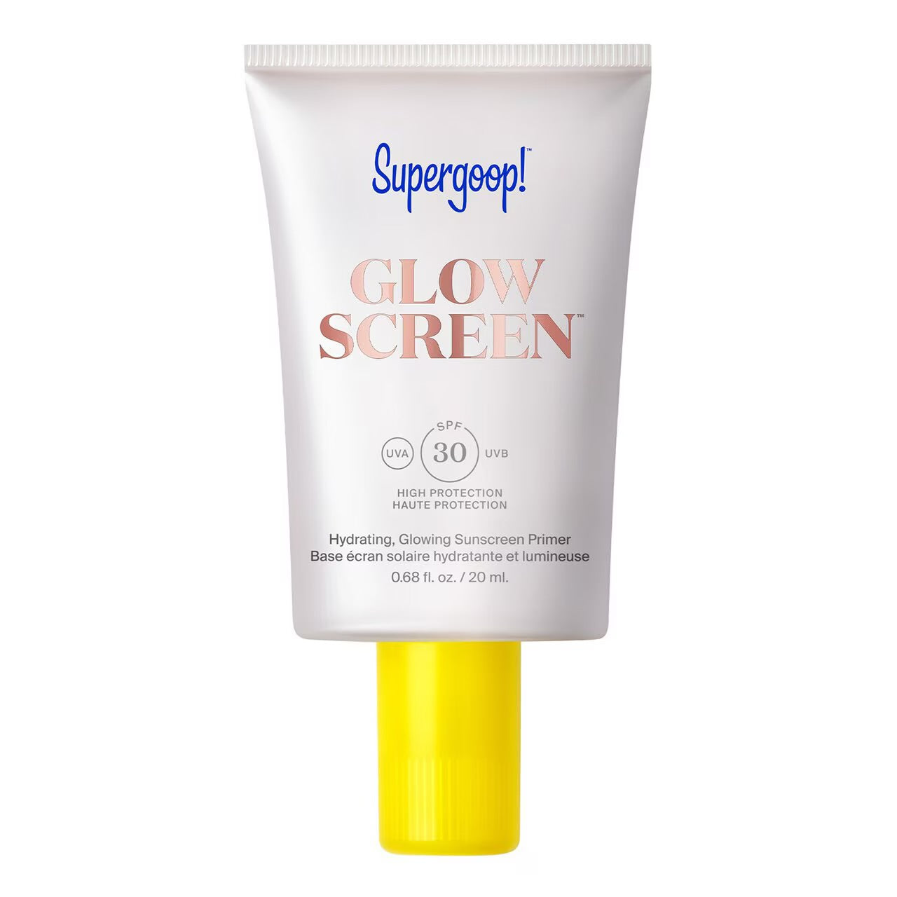 SUPERGOOP!                  Glowscreen Sunscreen SPF 30 with Hyaluronic Acid + Niacinamide