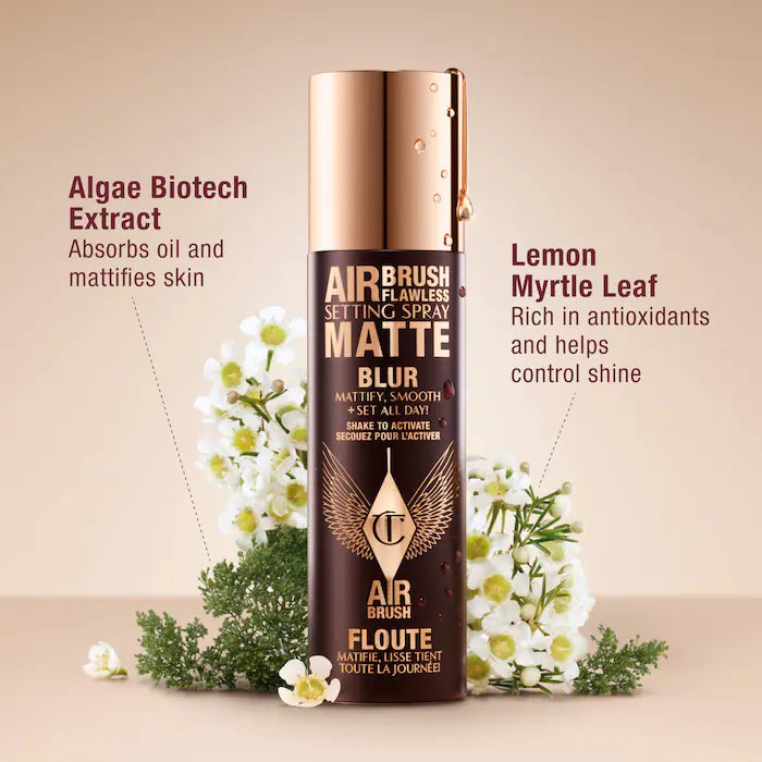 Charlotte Tilbury 
Mini Airbrush Flawless Matte Blurring & Waterproof Setting Spray