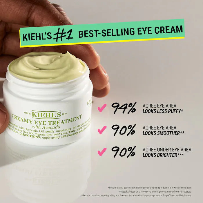 Kiehl's Since 1851
Hydrating Eye Treatment Cream with Avocado