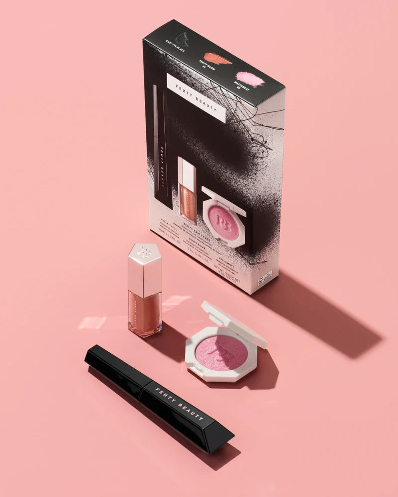 FENTY FAM FAVES 3-PIECE EYE, LIP + HIGHLIGHTER SET ( Sold Seperately )