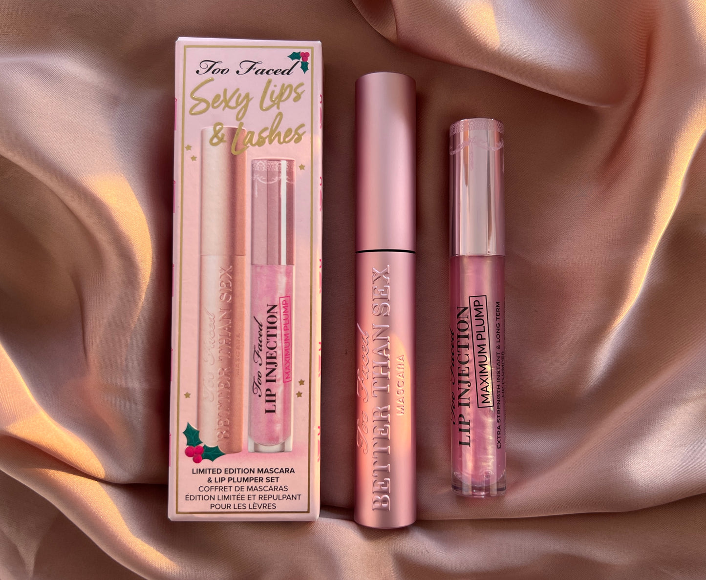 Too Faced Sexy Lips and Lashes Set ( sold seperately)