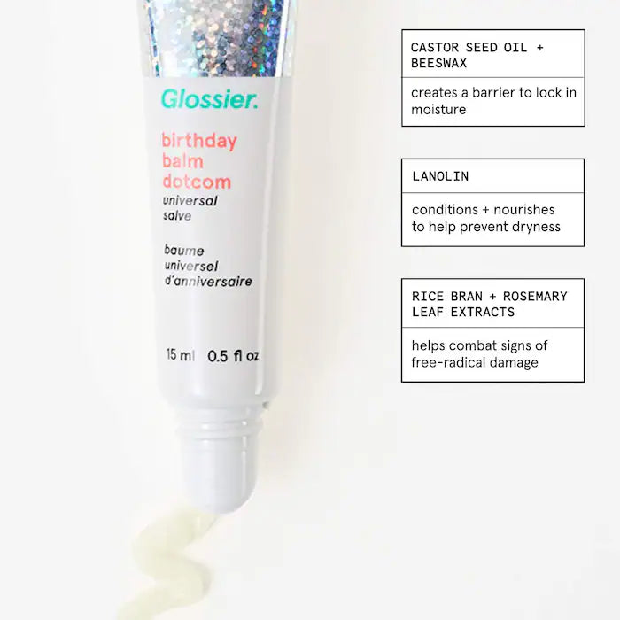 Glossier 
Balm Dotcom Lip Balm and Skin Salve