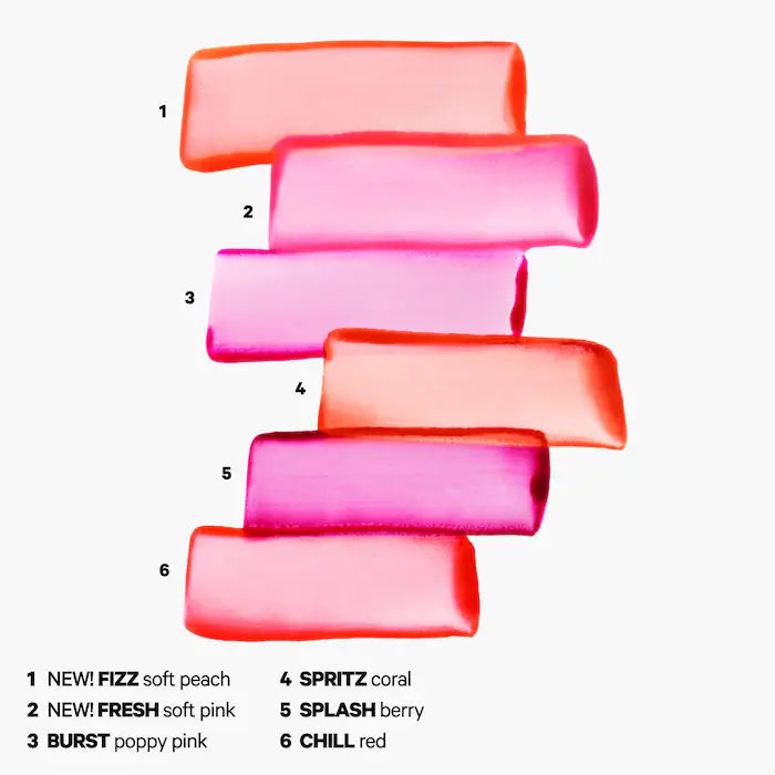 MILK MAKEUP 
Cooling Water Jelly Tint Lip + Cheek Blush Stain