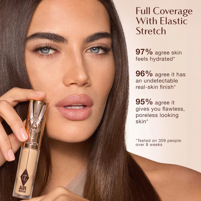 Charlotte Tilbury 
Airbrush Flawless Crease-Proof Long-Wear Blur Concealer with Hyaluronic Acid