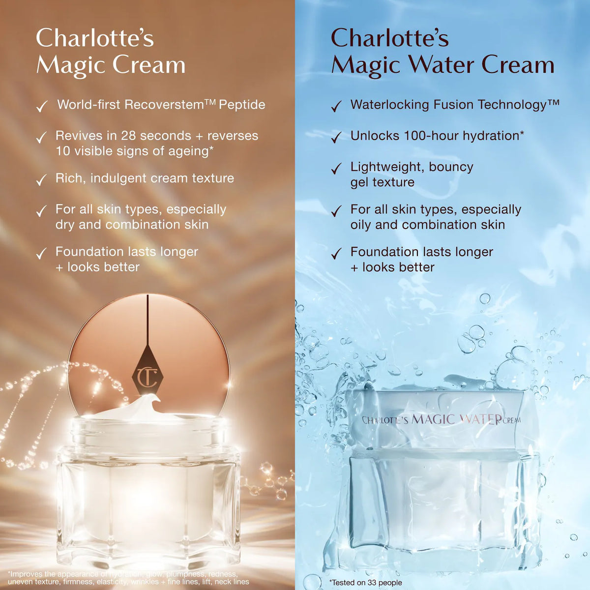 Charlotte Tilbury 
Magic Cream Anti-Aging Moisturizer with Hyaluronic Acid