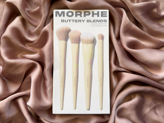 MORPHE BUTTERY BLENDS 4-PIECE FACE BRUSH SET