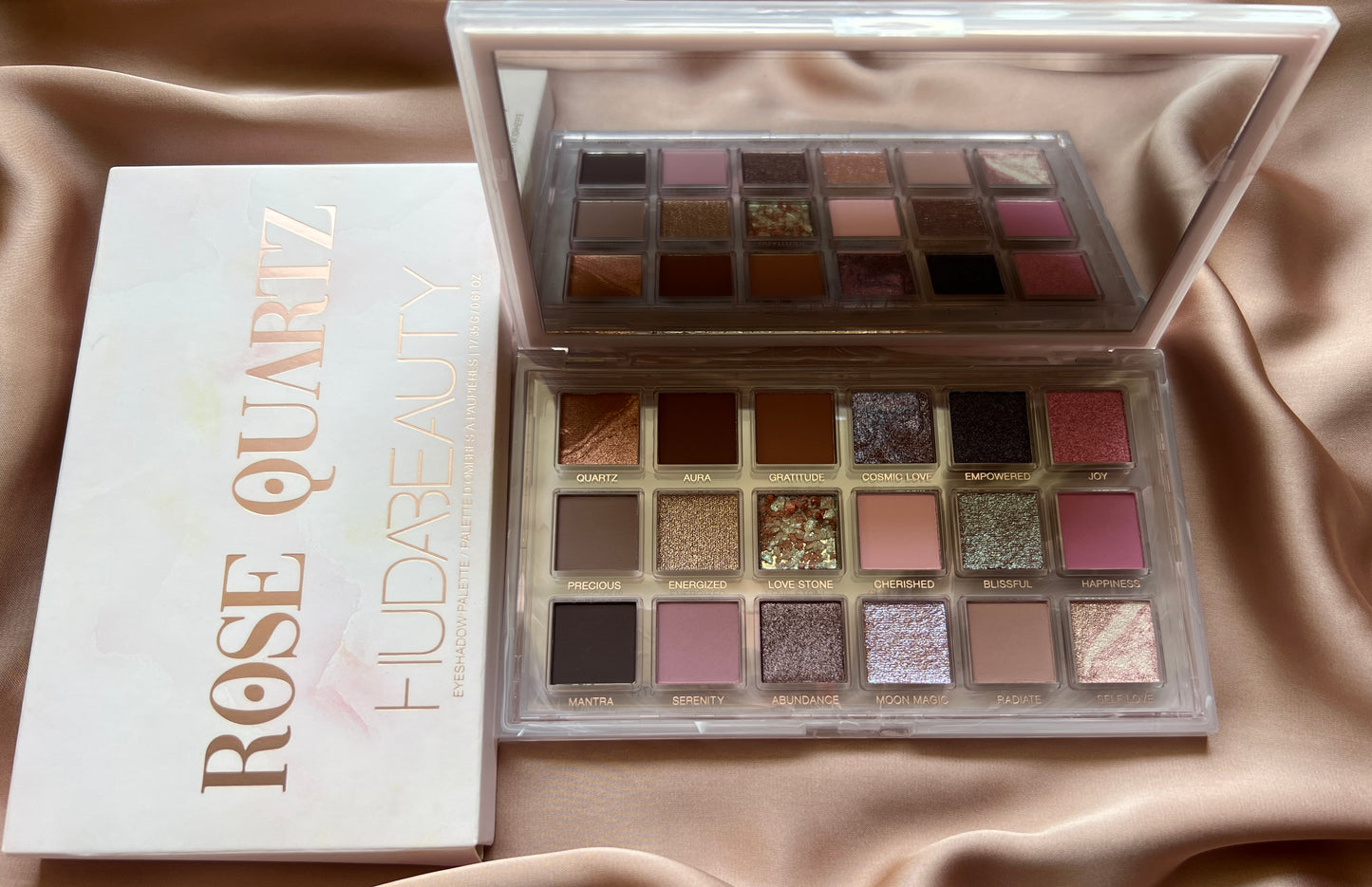 Huda Beauty Rose Quartz Eyeshadow Palette