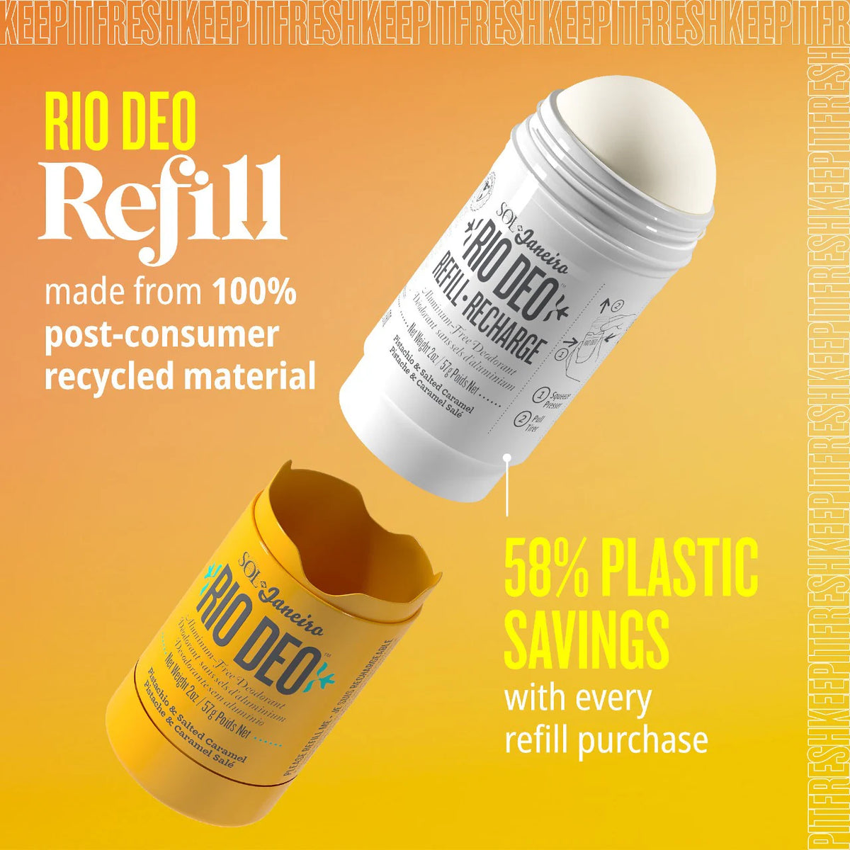 Sol de Janeiro 
Rio Deo Aluminum-Free Refillable Deodorant Cheirosa '62