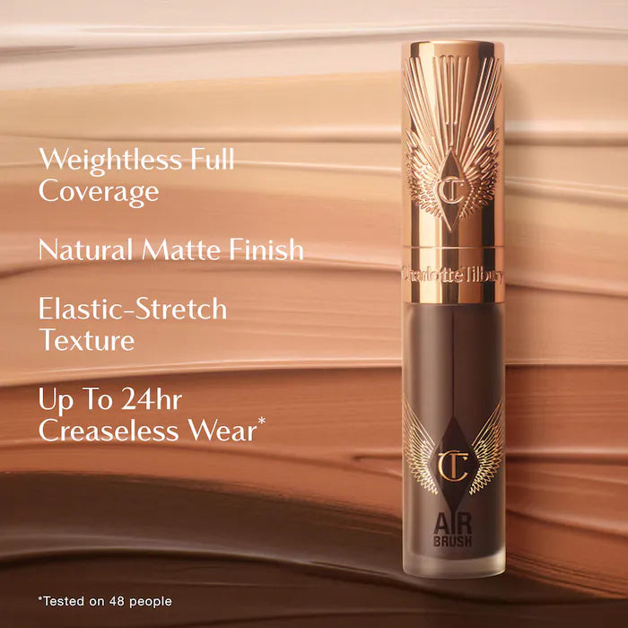 Charlotte Tilbury 
Airbrush Flawless Crease-Proof Long-Wear Blur Concealer with Hyaluronic Acid