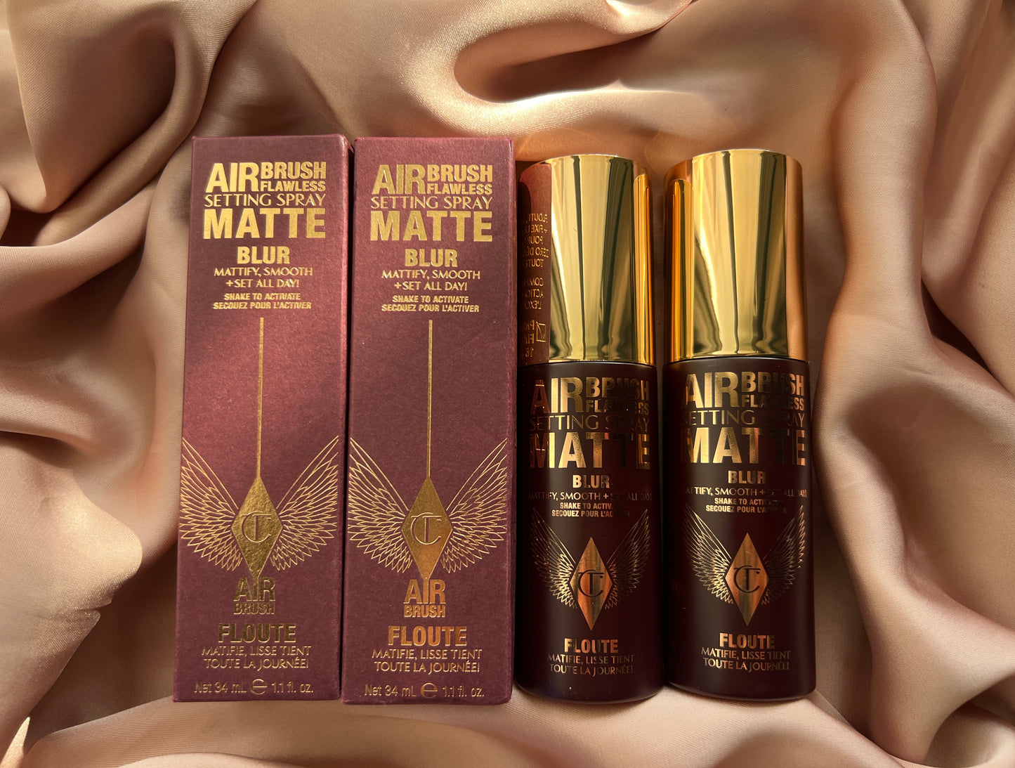 Charlotte Tilbury 
Mini Airbrush Flawless Matte Blurring & Waterproof Setting Spray