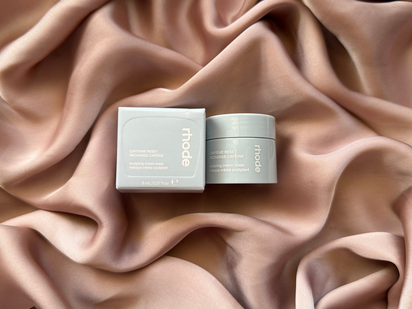 rhode 
Caffeine Reset Sculpting Cream Mask