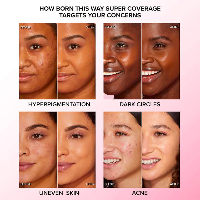 Too Faced 
Born This Way Super Coverage Multi-Use Concealer with Hyaluronic Acid