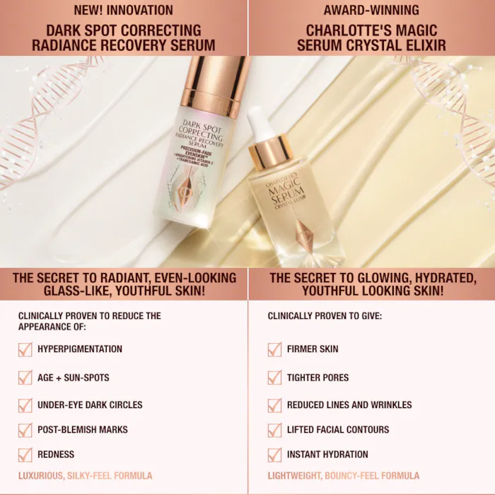 Charlotte Tilbury 
Dark Spot Correcting Radiance Recovery Serum With Vitamin C