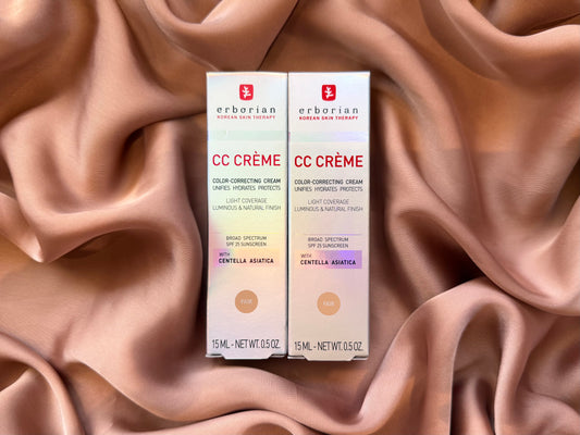Erborian 
CC Cream Color-Corrector for Natural Luminous Finish with Korean Centella Asiatica Extract