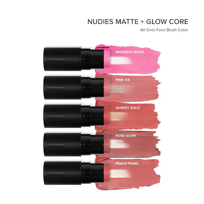 NUDESTIX 
Nudies Matte Blush + Glow Core