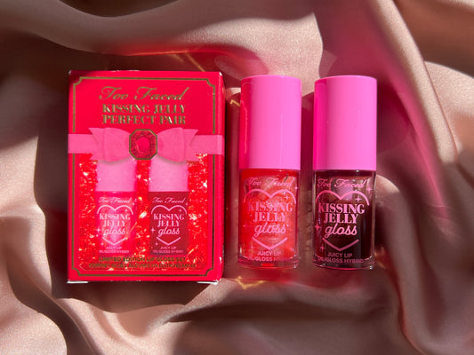 Too Faced Kissing Jelly Lip Oil Gloss ( sold seperately)