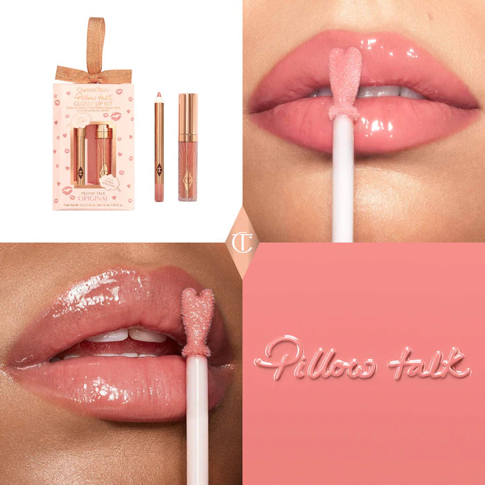 Charlotte Tilbury 
Mini Pillow Talk Glossy Lip Duos