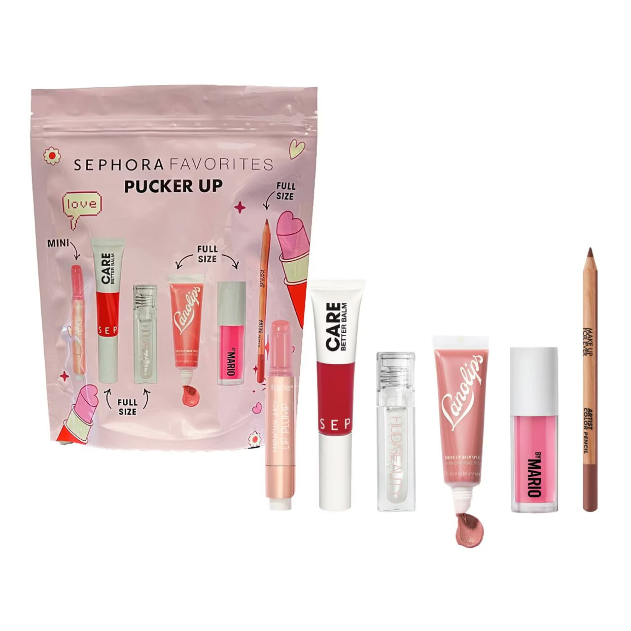 Sephora Favorites Pucker Up set ( sold seperately )