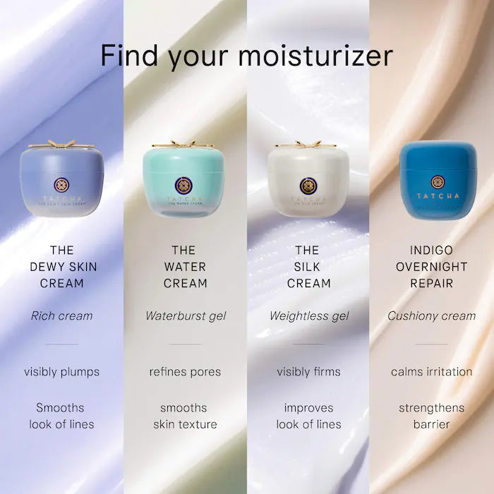 Tatcha 
The Dewy Skin Cream Hydrating & Firming Refillable Moisturizer
