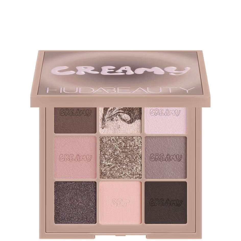 HUDA BEAUTY 
Creamy Obsessions Eyeshadow Palette