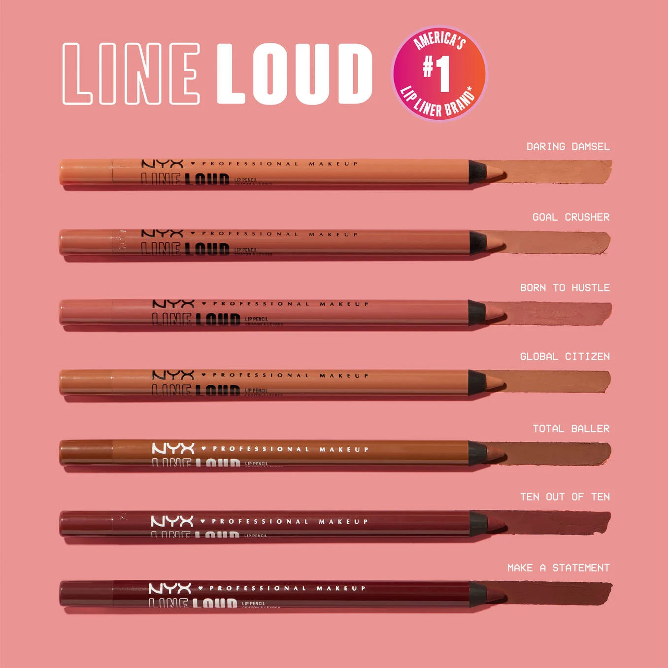 NYX LINE LOUD VEGAN LONGWEAR LIP LINER