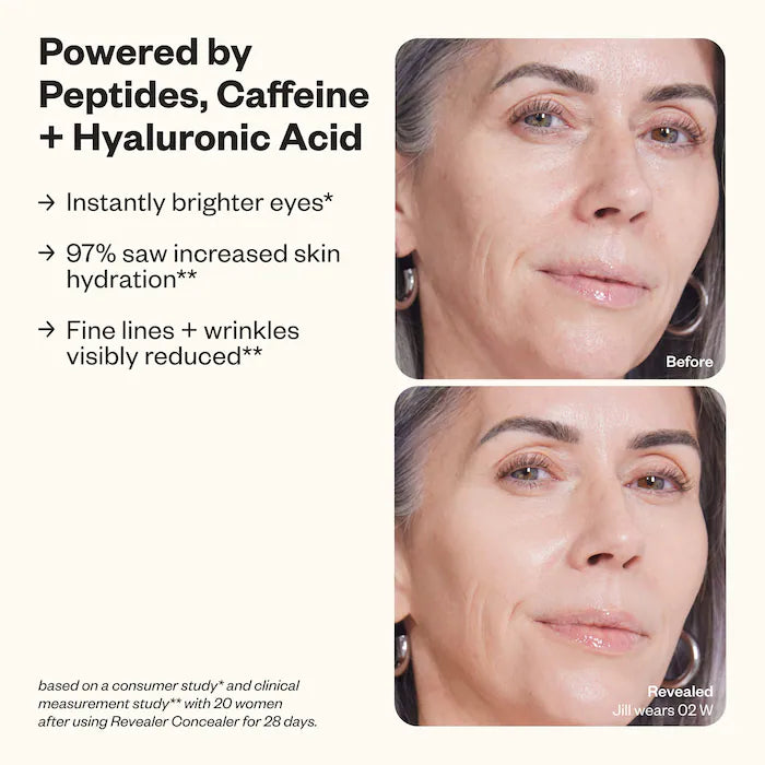 Kosas 
Mini Revealer Super Creamy + Brightening Concealer with Caffeine and Hyaluronic Acid