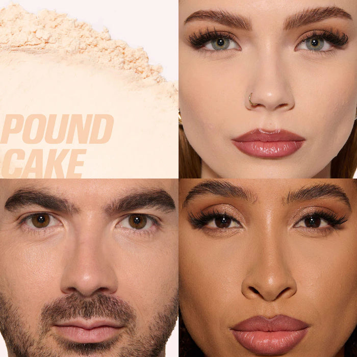 HUDA BEAUTY 
Mini Easy Bake Loose Baking & Setting Powder ( NEW PACKAGING )