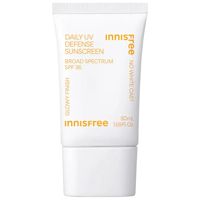innisfree 
Daily UV Defense Invisible Broad Spectrum SPF 36 Sunscreen