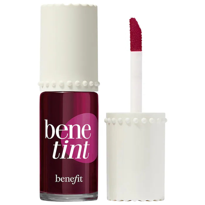 Benefit Cosmetics 
Benetint Liquid Lip + Cheek Blush Stain