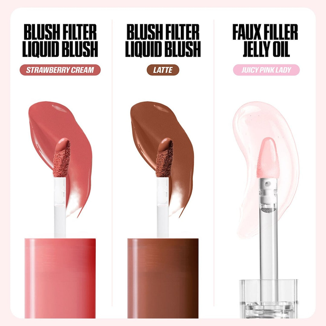 HUDA BEAUTY
Habibti Lip & Cheek Best-Sellers Bronze Nudes Set